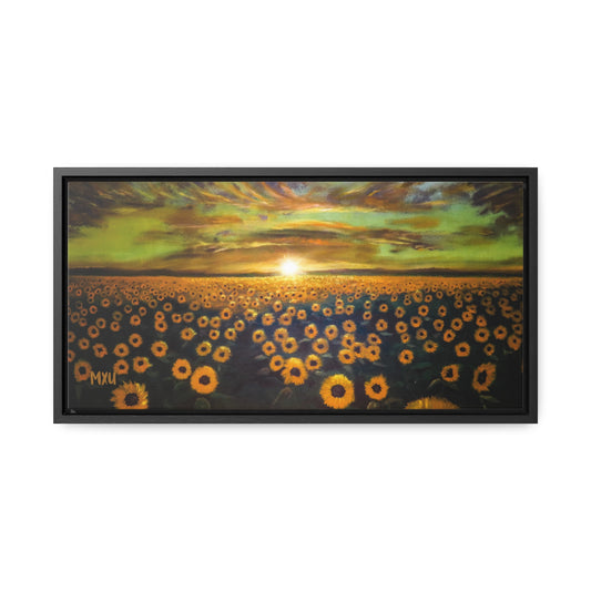 Let the Sunshine in | Framed Canvas Print | Fine Art Collectable