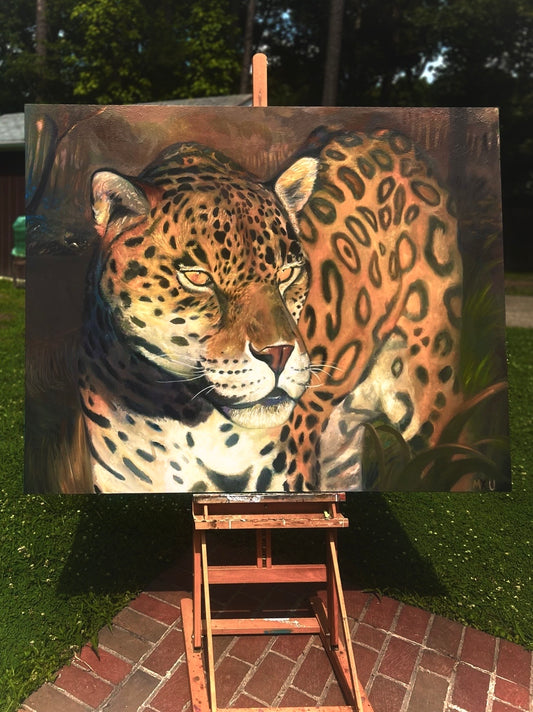 Leopard Painting | Canvas Art Print | Art Collectable