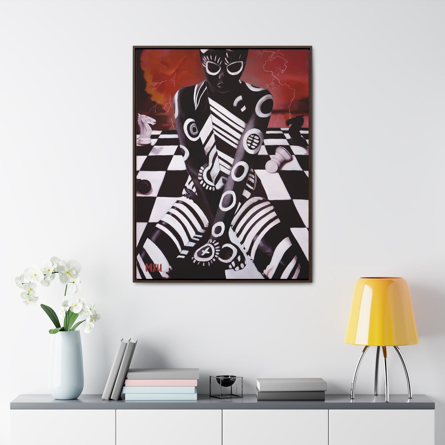 Stalemate | Fine Art Collectable | Framed Canvas Print